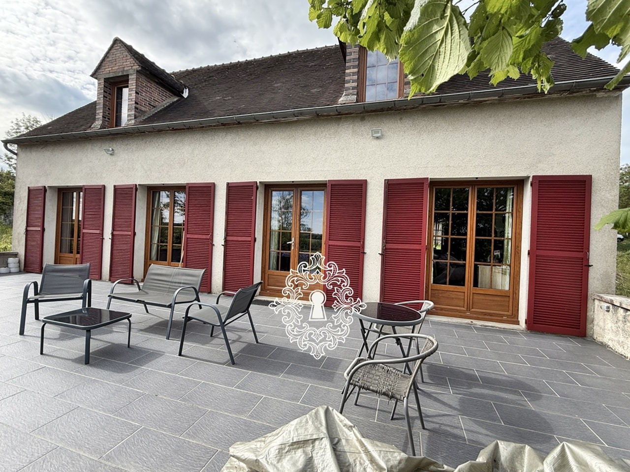 Maison sur sous-sol : terrasse